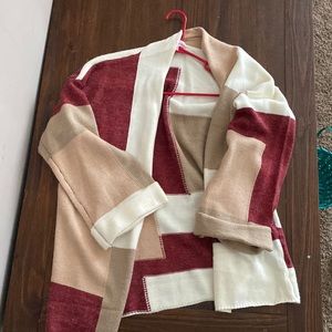 Pink lily cardigan